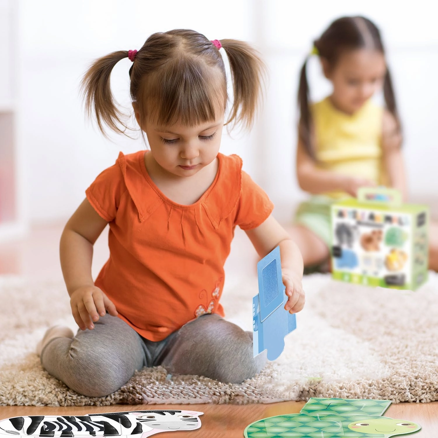 Tactile Animals Montessori – Toddler Learning Activities Ages 1-4, Educational Sensory Toys for 1 2 3 4 Year Old Boys Girls, Montessori Baby Learning Toys for 1  Year Old, Classroom Must Haves
