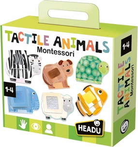 Tactile Animals Montessori – Toddler Learning Activities Ages 1-4, Educational Sensory Toys for 1 2 3 4 Year Old Boys Girls, Montessori Baby Learning Toys for 1  Year Old, Classroom Must Haves