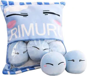 That Time I Got Reincarnated as a Slime Plush,Throw Pillow Datta Ken Rimuru Tempest Toy Sofa Cushion Doll Home Decor
