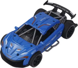 Toy Racing Car Miniature Replica Car Model Pull Back Car with Sound for 3  Years Old WJC-09 KLX600-11 (Blue)
