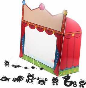Toyvian 1Set Shadow Puppets DIY Theater Play Creative Chinese Puppet Craft for Science Experiments Engaging Shadow Puppet Materials for Enhance Fine Motor Skills Artistic