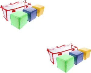 Transparent Pocket Dice for Classroom Learning DIY Educational Game Dice for Creative Activities Fun