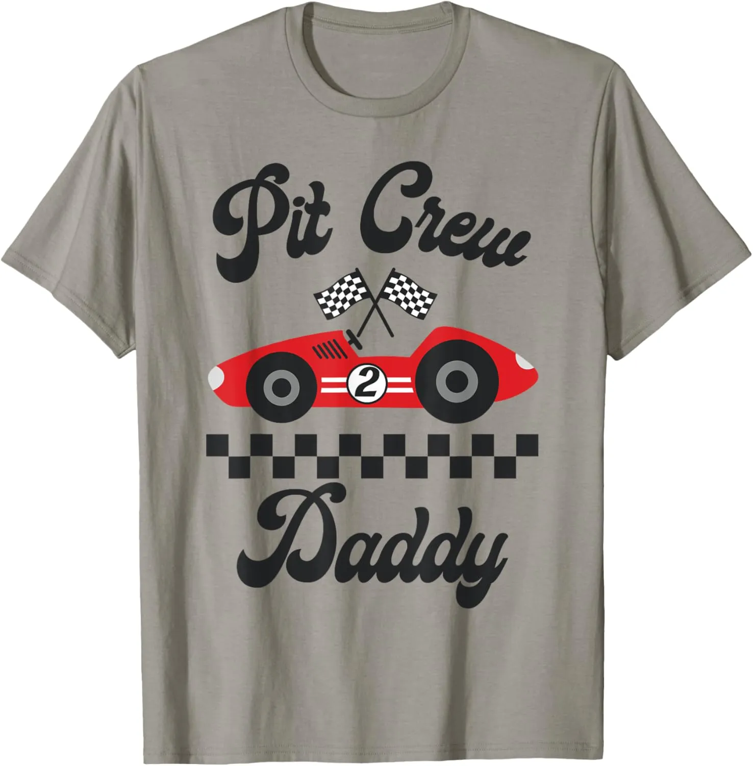 Two Fast Birthday Racing Car Daddy Of The Birthday Boy Party T-Shirt