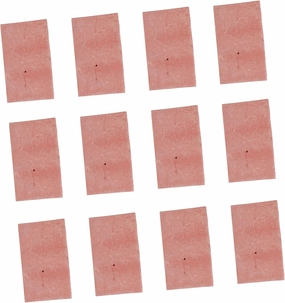 VICASKY 50pcs Miniature Bricks Fake Wall Brick Accessories for Landscaping Model Train Layouts School Projects and Miniature Scenes for Creative Model Makers