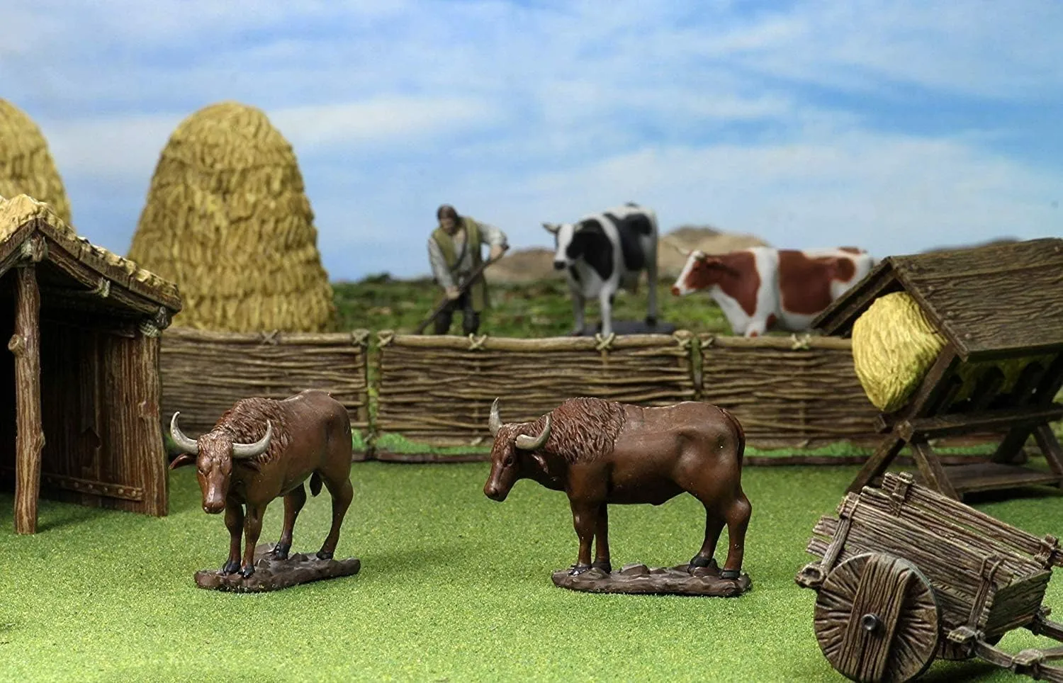 WarLock Tiles: Accessory – 4D Settings Medieval Farmer