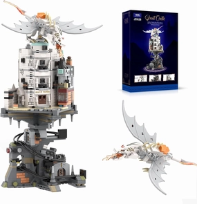 Wizarding Bank Building Sets, Harry Castle Building Blocks, 1056 PCS Mini Building Block Sets, Magic Architecture Model Toy Building Sets, Gift for Adults Boys Girls