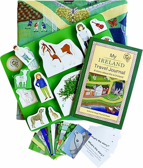 World Village Playset™ Ireland, Award Winning Irish Play Gift for Kids, Teach and Learn Irish Culture and Heritage, Fun Ireland Child Travel Toy, St Patrick’s Day, Multicultural Educational Adventure