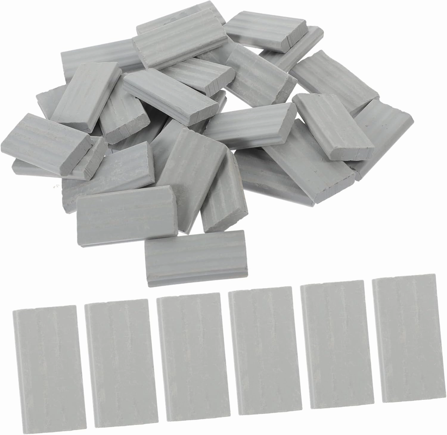 YARNOW 50Pcs Miniature Bricks for DIY for Dollhouse Flooring Miniature Buildings and Table Architecture